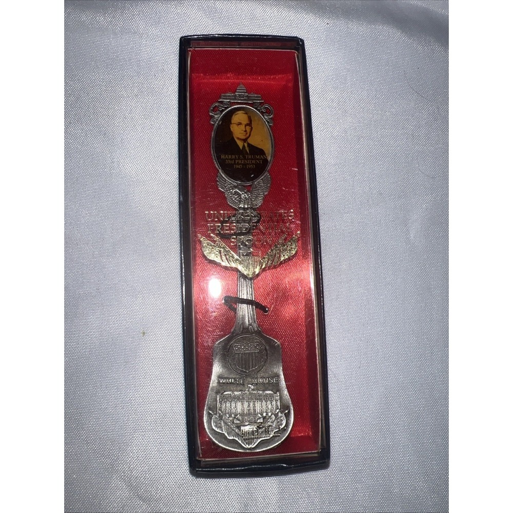 Fort US Presidential Spoons: Harry‎ Truman, Unique Collector Vintage